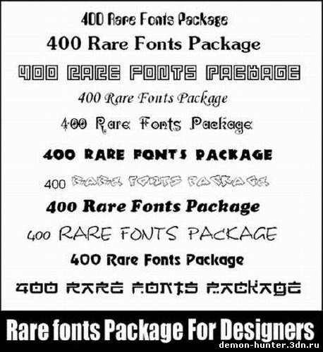 Font package